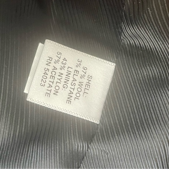 Classic Black Mock Neck Military Inspired Wool Jacket - Picture 8 of 14